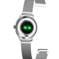 KW10 Pro round smart watch for women on wrist